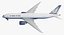 Boeing 777 Freighter United Airlines Modèle 3D