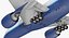 Boeing 777 Freighter United Airlines Modèle 3D