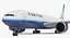 Boeing 777 Freighter United Airlines Modèle 3D