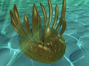 3d model of wiwaxia prehistoric cambrian