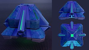 Sci-Fi grenade 3d model 3D model