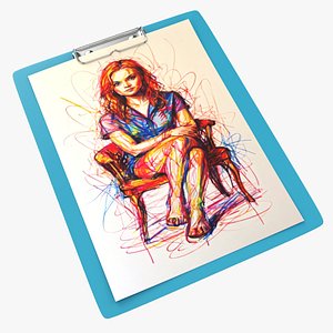 Clipboard writing pad A4 model