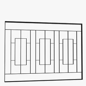 Modular iron fence
