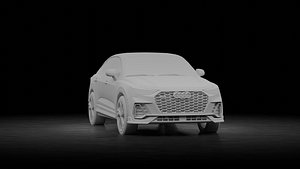 Audi Q3 Sportback 2020 3D model