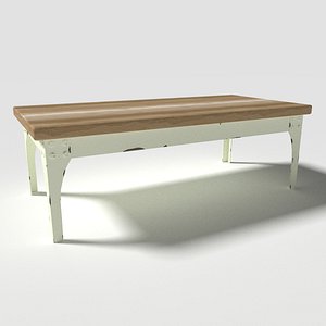 Wooden Old Coffee Table