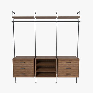 Holgate 96inch Modular Closet System 3 Column 2