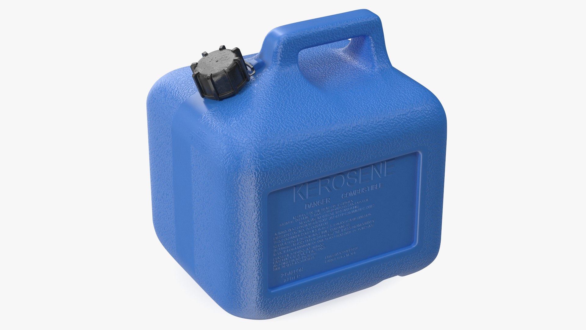 2 Gallon Kerosene Can 3D model preview