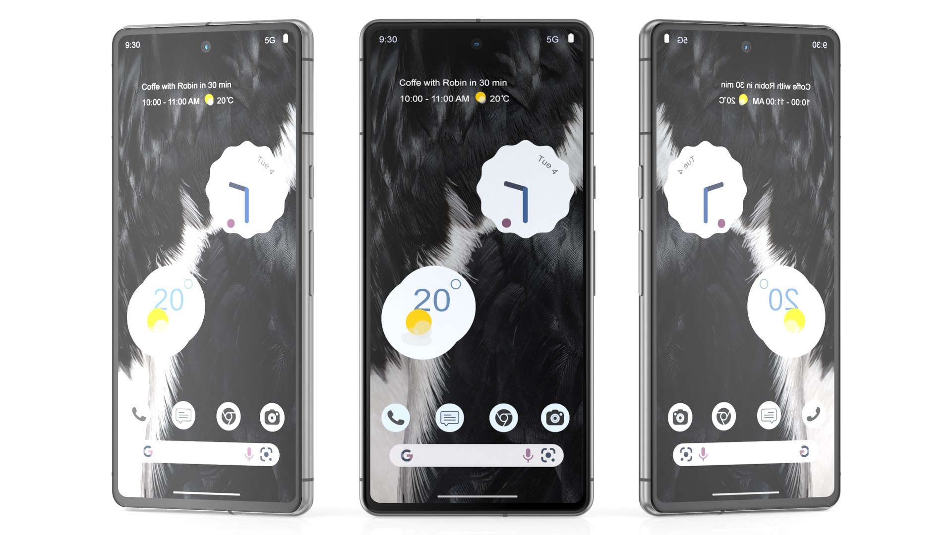 Google Pixel 7 Obsidian 3D - TurboSquid 2100937