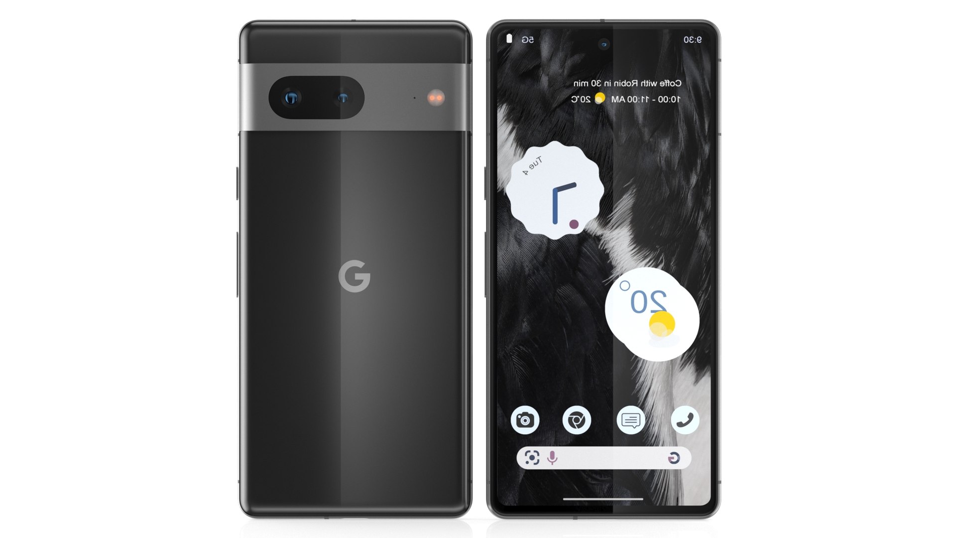 Google Pixel 7 Obsidian 3D - TurboSquid 2100937