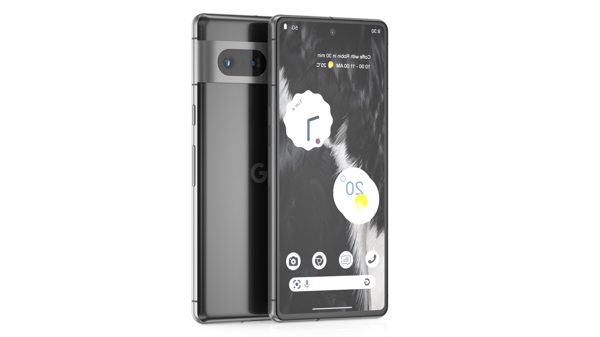 Google Pixel 7 Obsidian 3D - TurboSquid 2100937