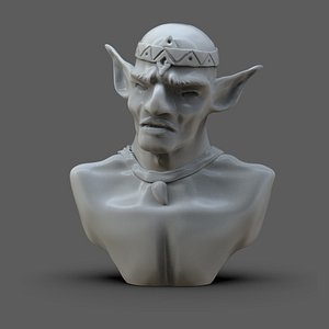 3D model The Elf Bust