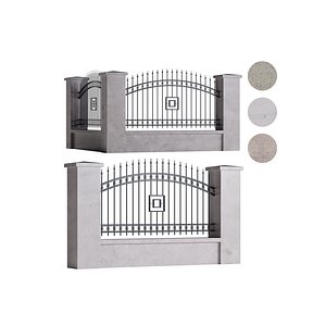 Fencing 9 3D model