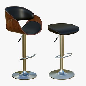 Stool Chair V159 3D model