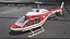 Bell 206 Rescue Red