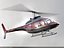 Bell 206 Rescue Red