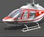 Bell 206 Rescue Red