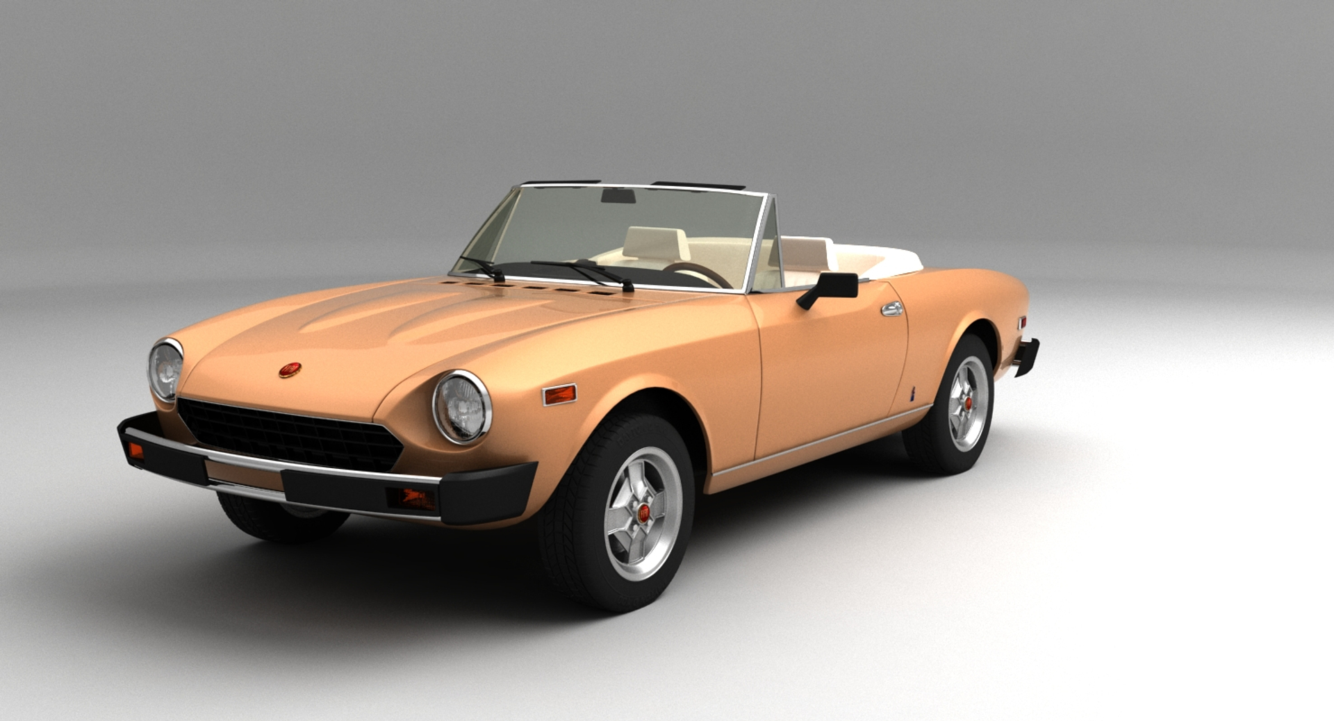 Fiat 124 Spider 2 3D - TurboSquid 1219214