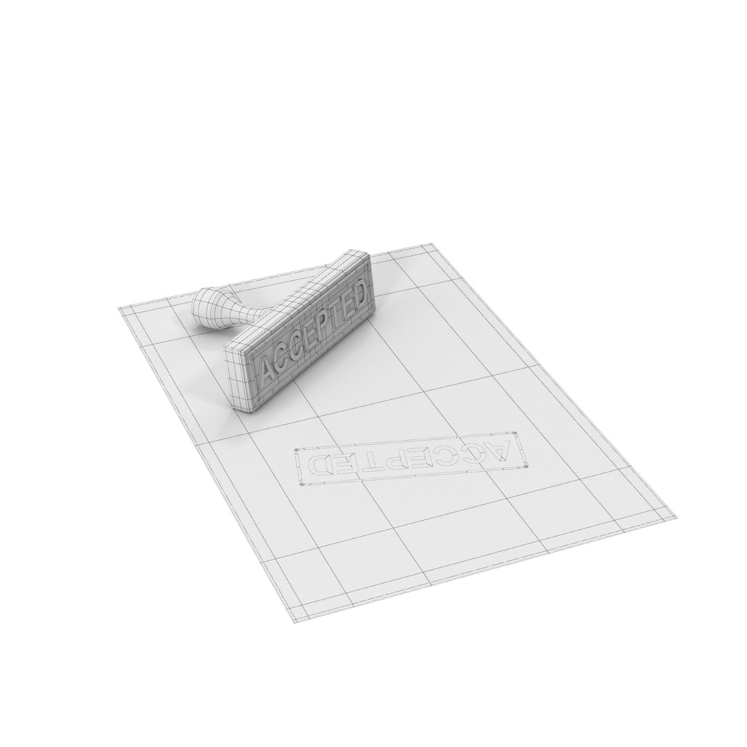 Accepted Document And Wooden Stamp 3D model https://p.turbosquid.com/ts-thumb/pX/SErMsm/D9/12/jpg/1744105893/1920x1080/fit_q87/ae614ac2c6345252494f24208612c5256bf703c9/12.jpg