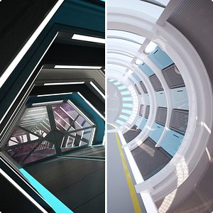 Spacecraft Bundle 3D model