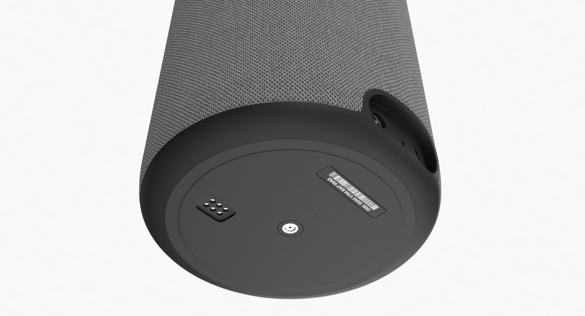 3D amazon echo 2rd generation model https://p.turbosquid.com/ts-thumb/pX/UvIEtz/HmDk6AEZ/amazon_echo_plus_2_heather_gray_16/png/1555060706/1920x1080/fit_q87/2cc57a369596b315278748c5778d4698bff4f26f/amazon_echo_plus_2_heather_gray_16.jpg