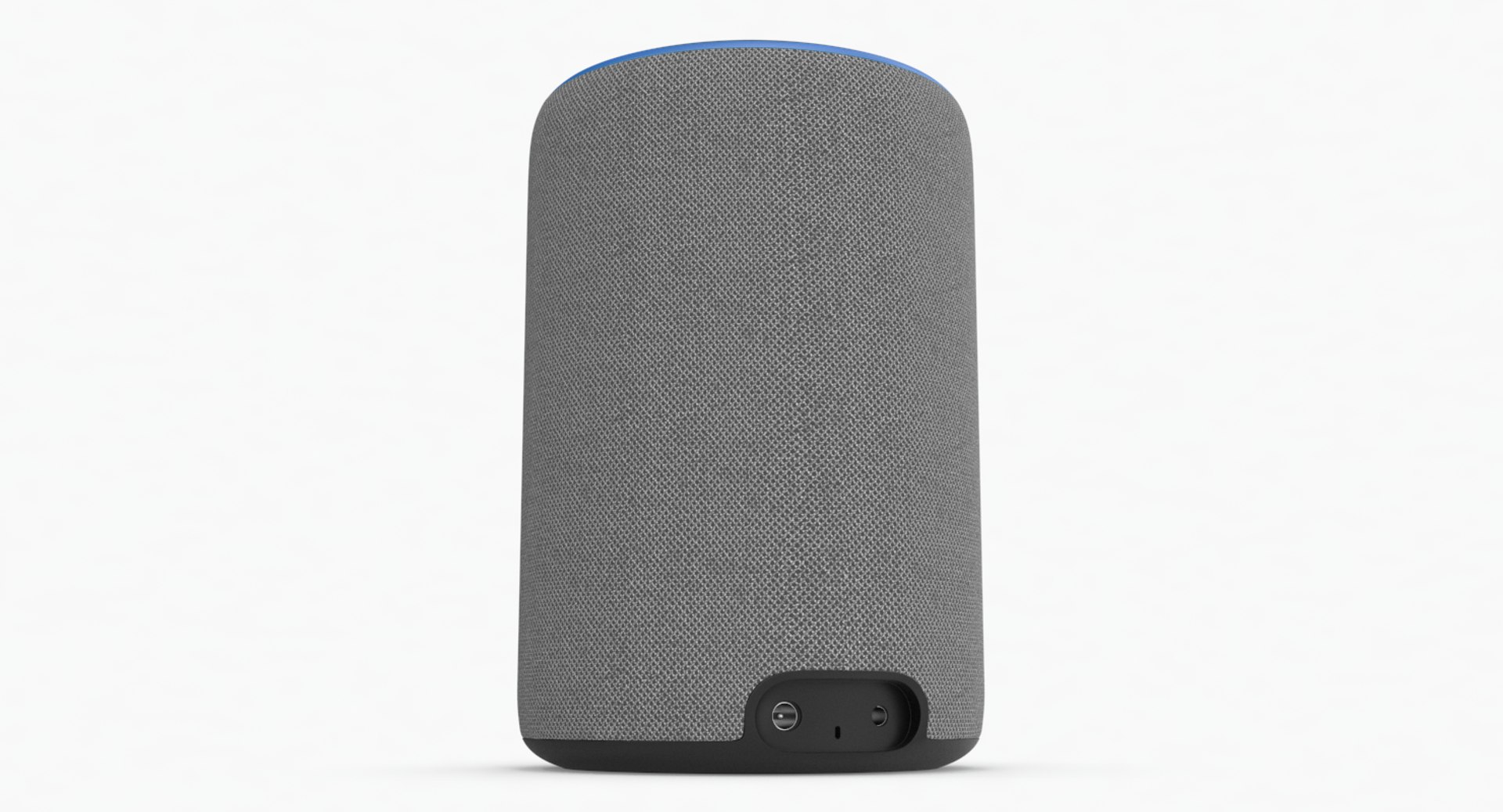3D amazon echo 2rd generation model https://p.turbosquid.com/ts-thumb/pX/UvIEtz/Llh0vzJG/amazon_echo_plus_2_heather_gray_05/png/1555060705/1920x1080/fit_q87/5464c8beed72189970104b709714466a33ab6c6f/amazon_echo_plus_2_heather_gray_05.jpg