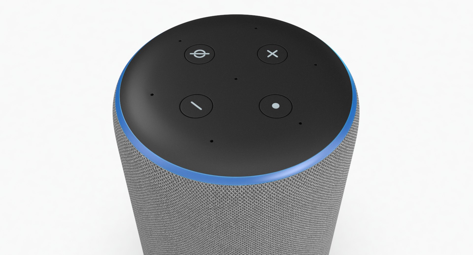 3D amazon echo 2rd generation model https://p.turbosquid.com/ts-thumb/pX/UvIEtz/OHCYs1AM/amazon_echo_plus_2_heather_gray_09/png/1555060705/1920x1080/fit_q87/6797cf5e71365c4f8b980033d0e0cc268a2b3899/amazon_echo_plus_2_heather_gray_09.jpg