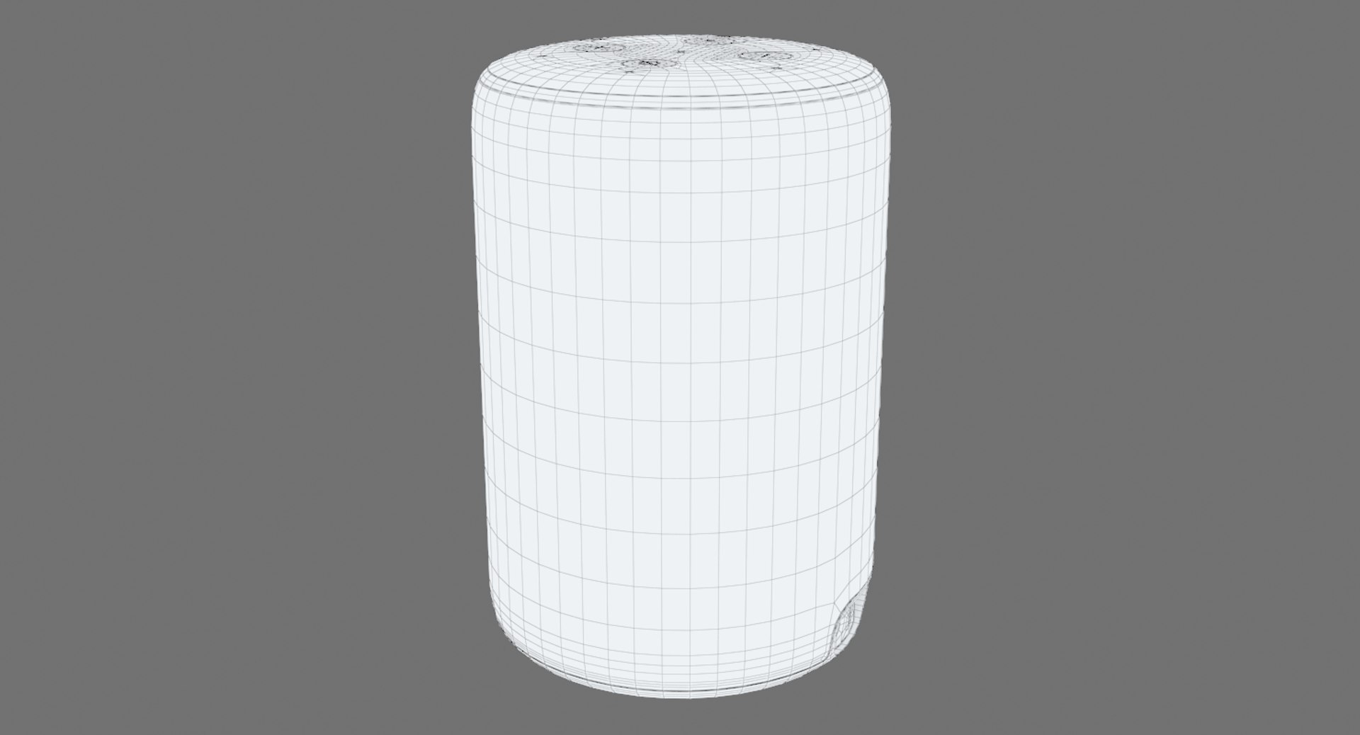 3D amazon echo 2rd generation model https://p.turbosquid.com/ts-thumb/pX/UvIEtz/fBDNI34t/amazon_echo_plus_2_heather_gray_wireframe03/png/1555061511/1920x1080/fit_q87/7457a7119791f1af320dec306d8b7889e05076d9/amazon_echo_plus_2_heather_gray_wireframe03.jpg
