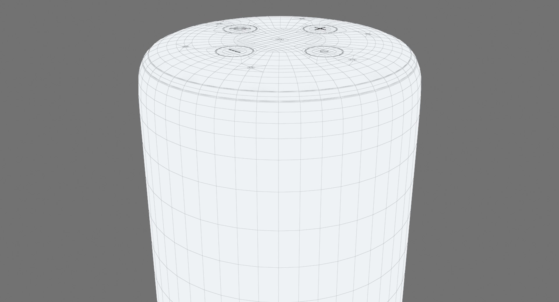 3D amazon echo 2rd generation model https://p.turbosquid.com/ts-thumb/pX/UvIEtz/xMhitoy4/amazon_echo_plus_2_heather_gray_wireframe08/png/1555061511/1920x1080/fit_q87/058aa2e54dd27b1b1d743736926de6219f55d93d/amazon_echo_plus_2_heather_gray_wireframe08.jpg