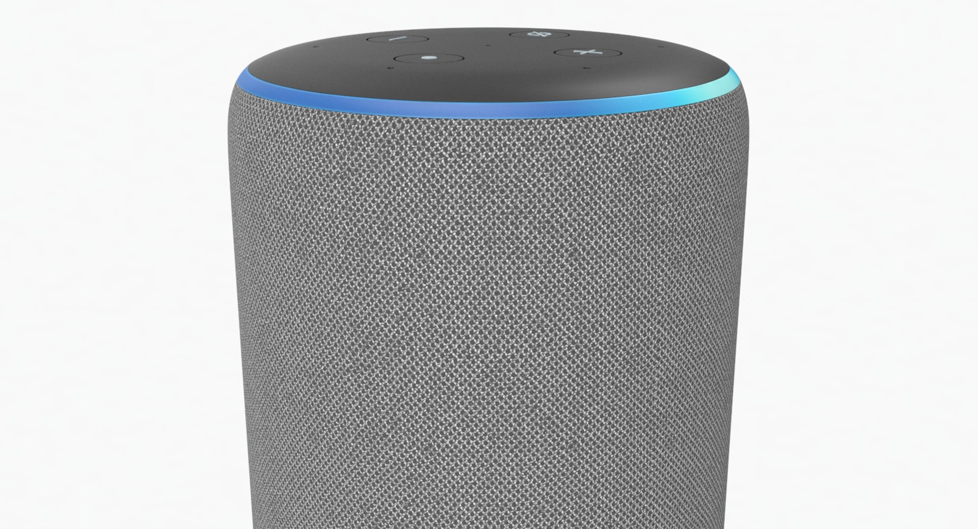 3D amazon echo 2rd generation model https://p.turbosquid.com/ts-thumb/pX/UvIEtz/zHh1bGAk/amazon_echo_plus_2_heather_gray_10/png/1555060705/1920x1080/fit_q87/185269ce72df0b24c2b34be115d3dc07bbe52479/amazon_echo_plus_2_heather_gray_10.jpg