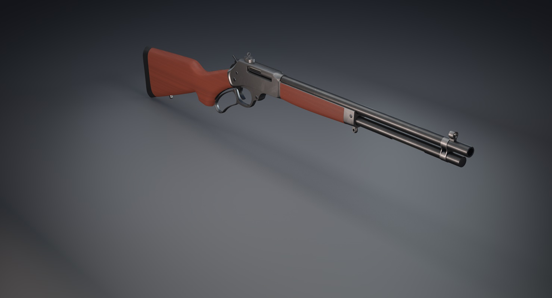 henry rifle c4d