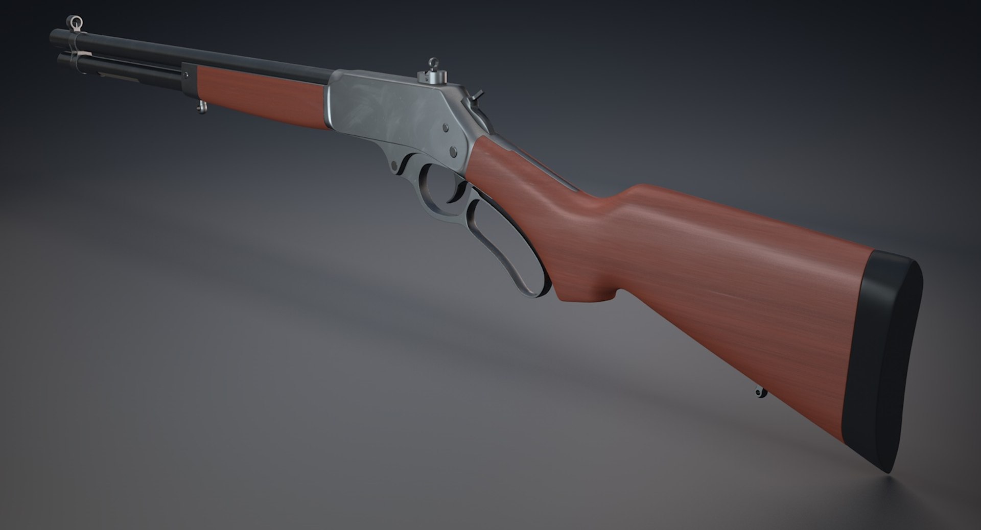 Henry Rifle C4d