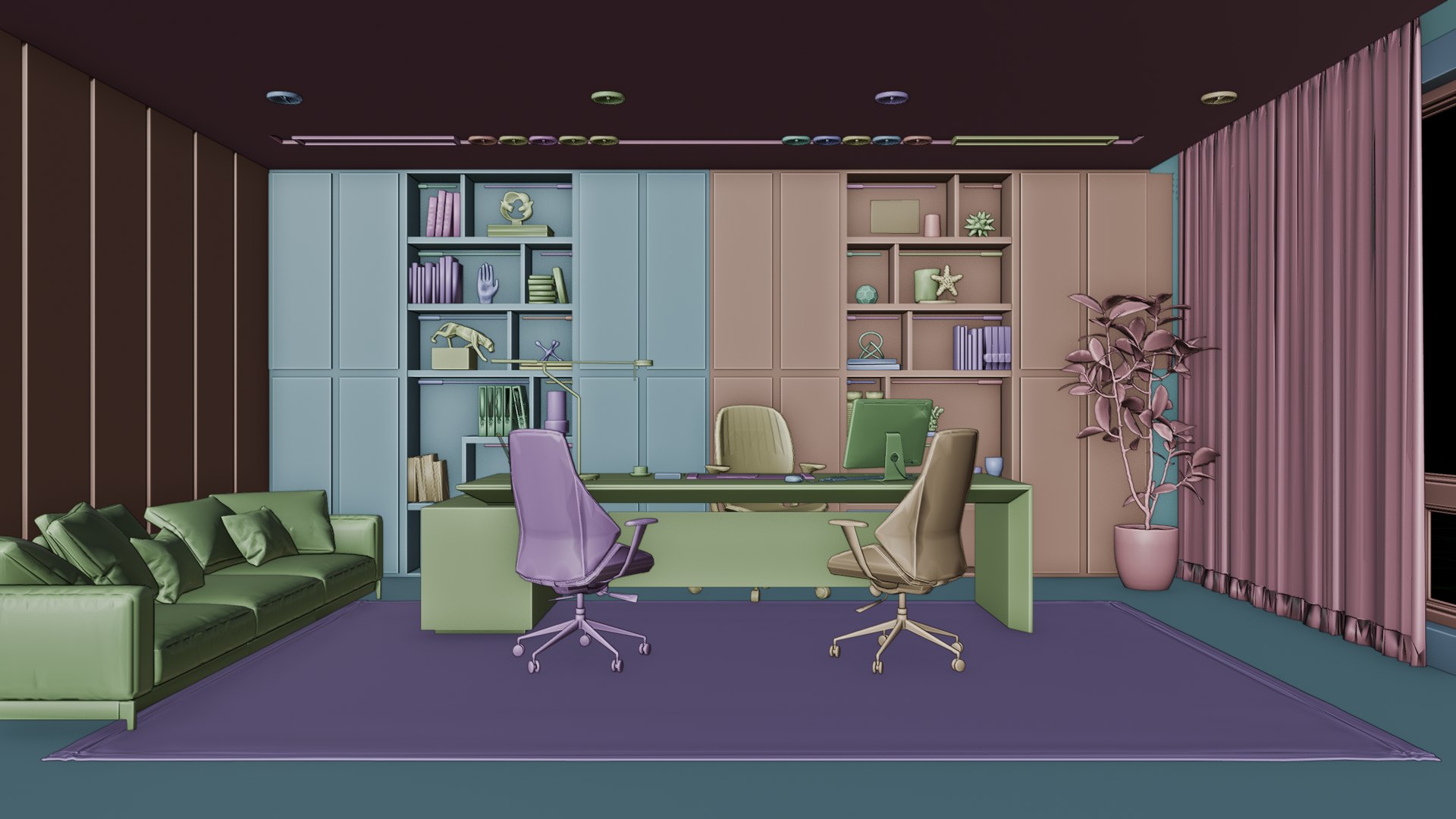 Modern Office Interior 3D model https://p.turbosquid.com/ts-thumb/pX/dqVerw/Df/office15/png/1792577720/1920x1080/fit_q87/f6b860601155ac76cd93449c1e9d5f0299f22462/office15.jpg