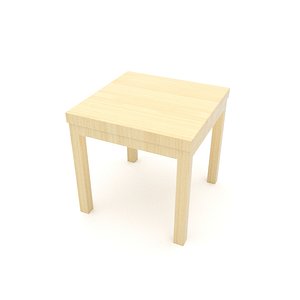 3D small table 46cm x model