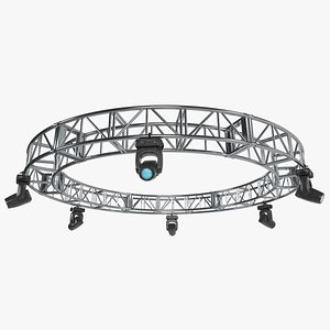 Circular Truss Stage Lighting Studio 6
