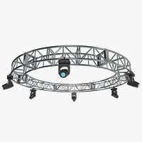 Circular Truss Stage Lighting Studio 6