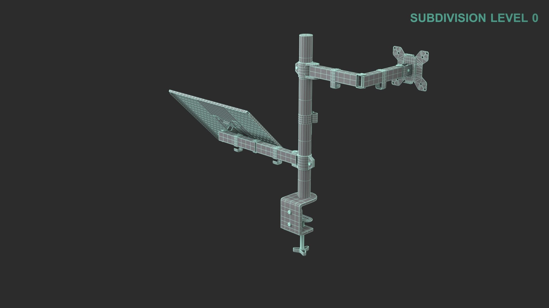 Monitor And Laptop Stand 3D https://p.turbosquid.com/ts-thumb/pX/lSy5CG/58/wireframe0009/jpg/1653629573/1920x1080/fit_q87/de762570a8fde1742f5204082c6c7cb217283a61/wireframe0009.jpg