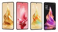 OPPO Reno 9 All Colors Low Poly