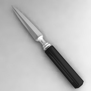 paper knife.3ds