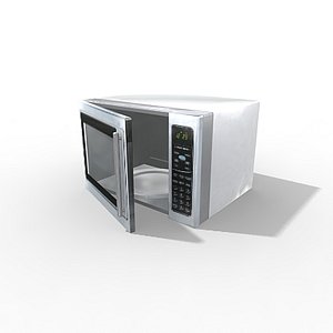 microwave oven 3d max