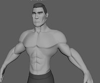 muscular man or body builder