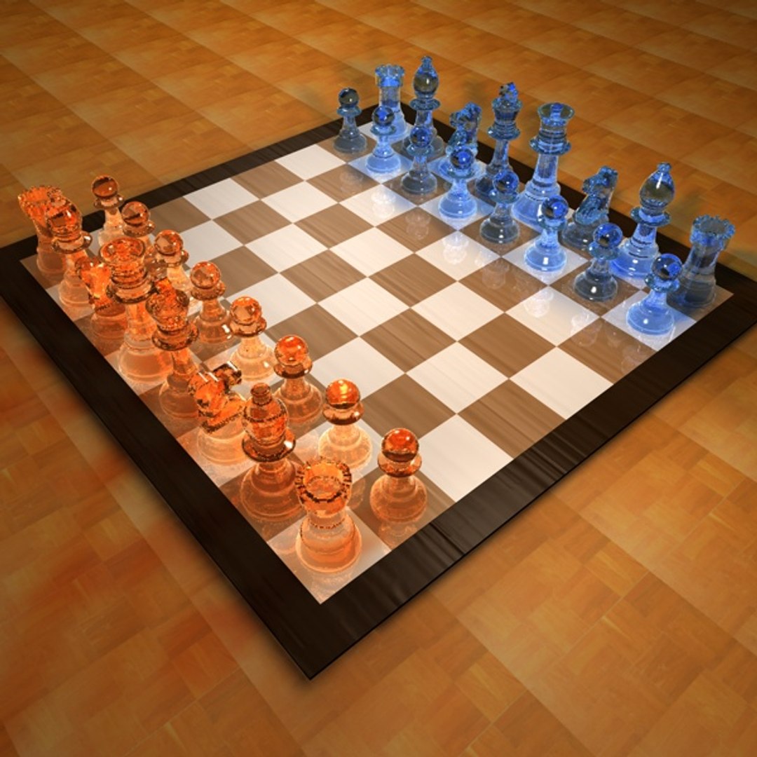 国际象棋3d模型