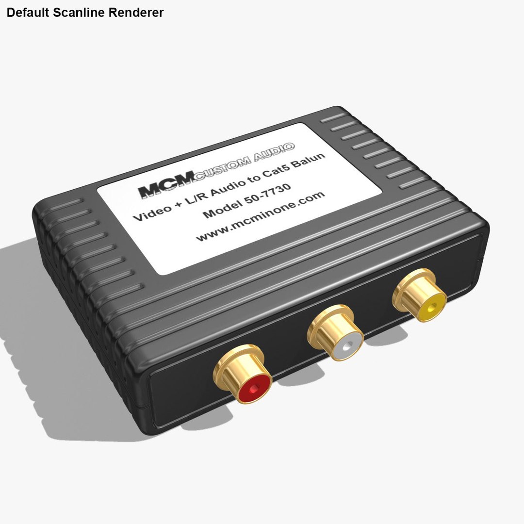 Component Video L R 3d 3ds