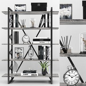 3D decorative set model