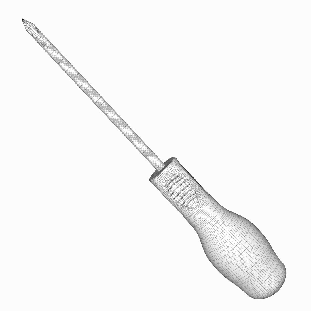 Screwdriver 3D Model - TurboSquid 2039945