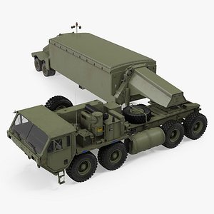 Tractor with TPY2 Radar Rigged