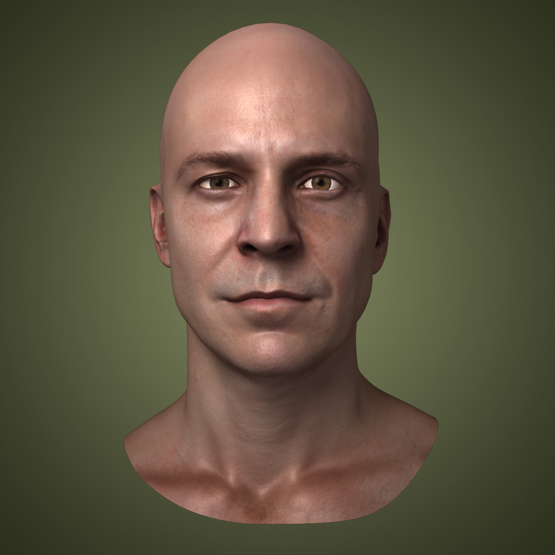 3d model of john head