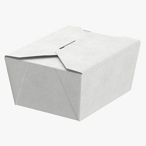 Chinese Food Box 01 Closed