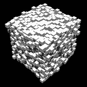 3D cube design sci model