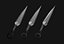 ninja weapons 3D model