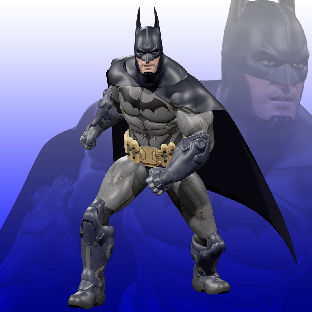 Batman Rigged 3D model TurboSquid 1724292